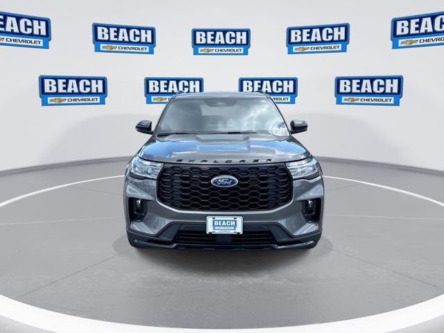 2025 Ford Explorer — rear three-quarter view