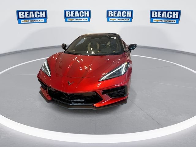 2025 Chevrolet Corvette Stingray — rear three-quarter view