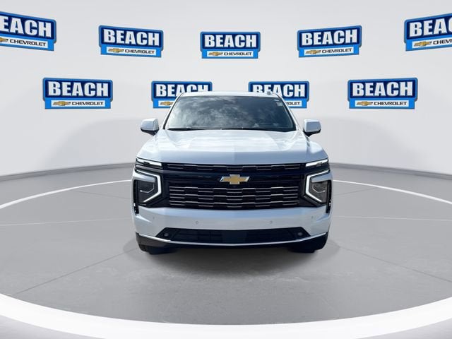 2025 Chevrolet Suburban — rear three-quarter view