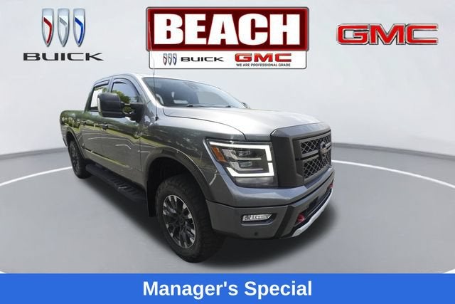 2021 Nissan Titan PRO-4X in Other — front three-quarter view