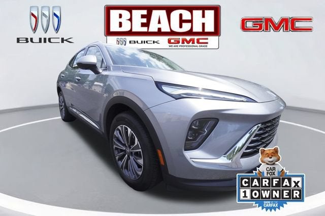 2024 Buick Envision Preferred in Moonstone Gray Metallic — front three-quarter view