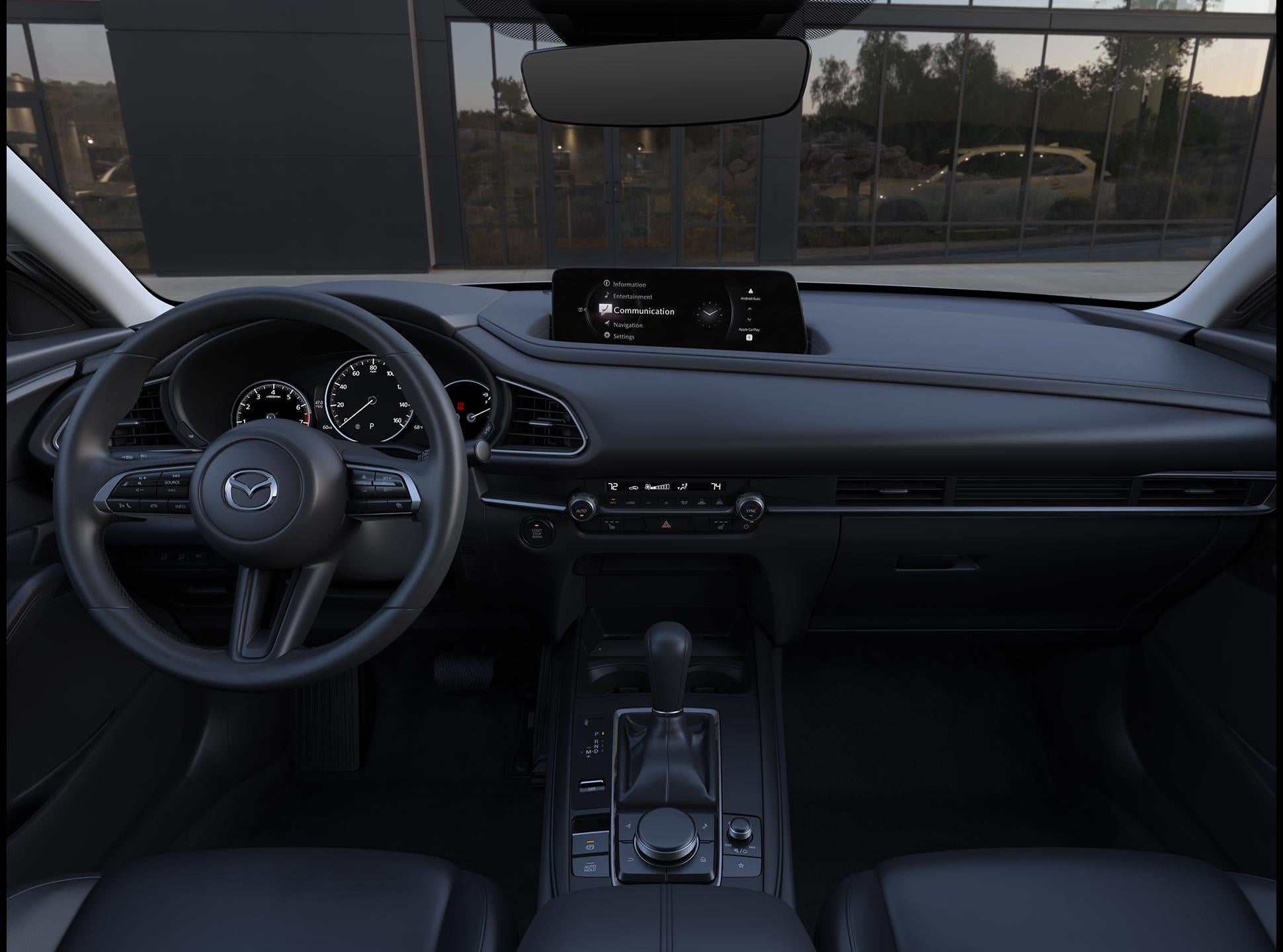 2026 Mazda Mazda CX-30 2.5 S Preferred AWD in Aero Gray Metallic — front three-quarter view