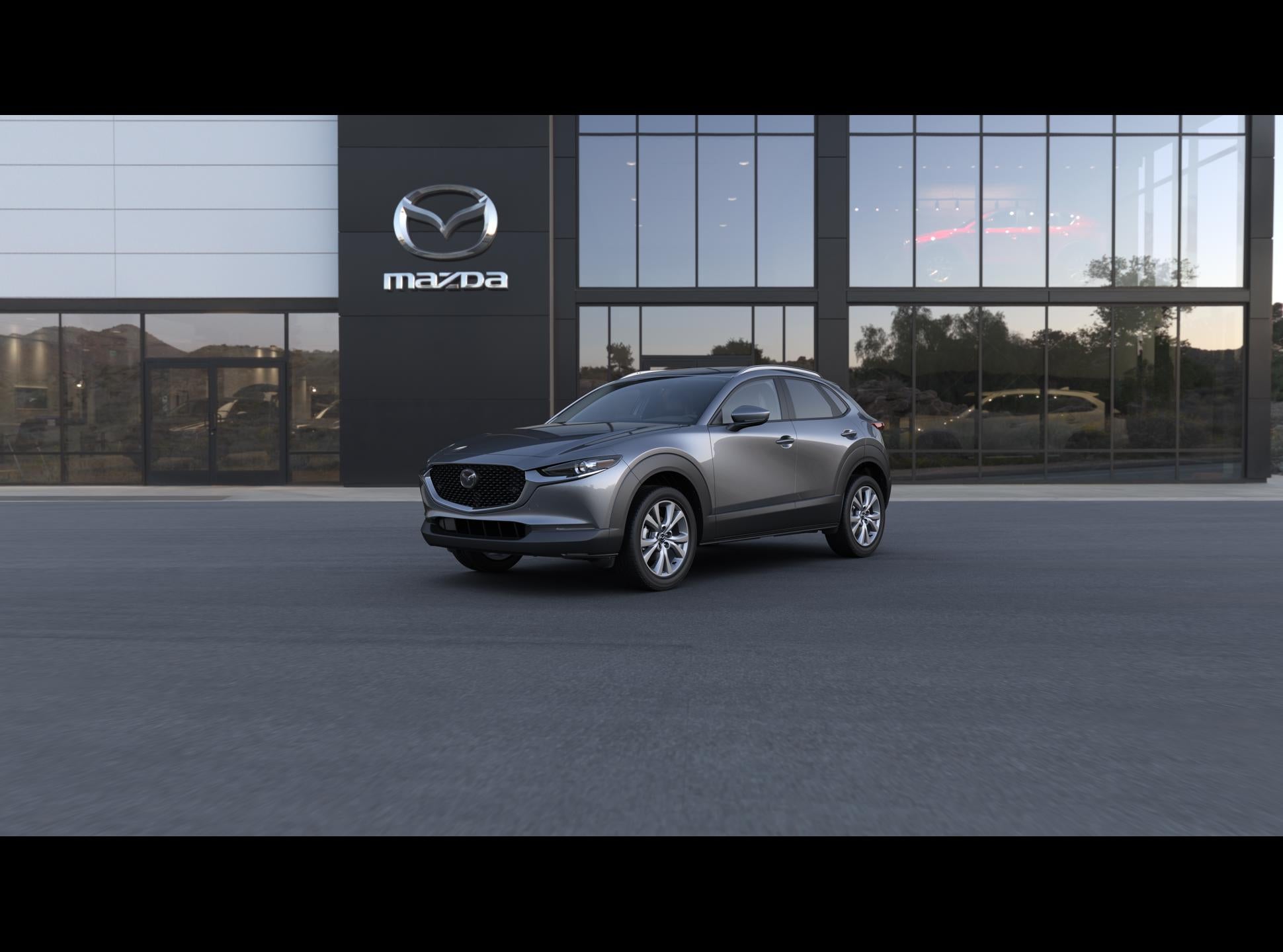 2026 Mazda Mazda CX-30 2.5 S Preferred AWD in Machine Gray Metallic — front three-quarter view