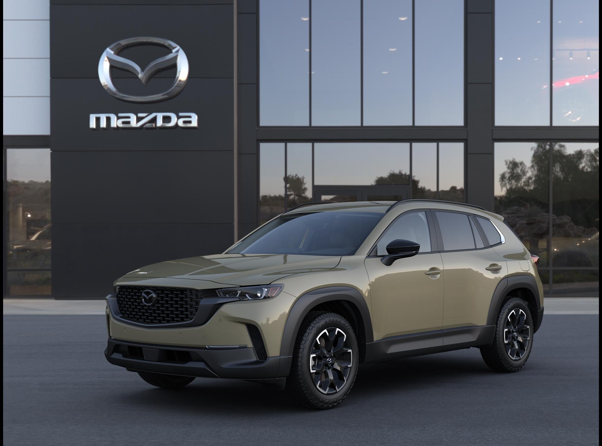 2026 Mazda Mazda CX-50 2.5 S Meridian Edition AWD in Zircon Sand Metallic — front three-quarter view
