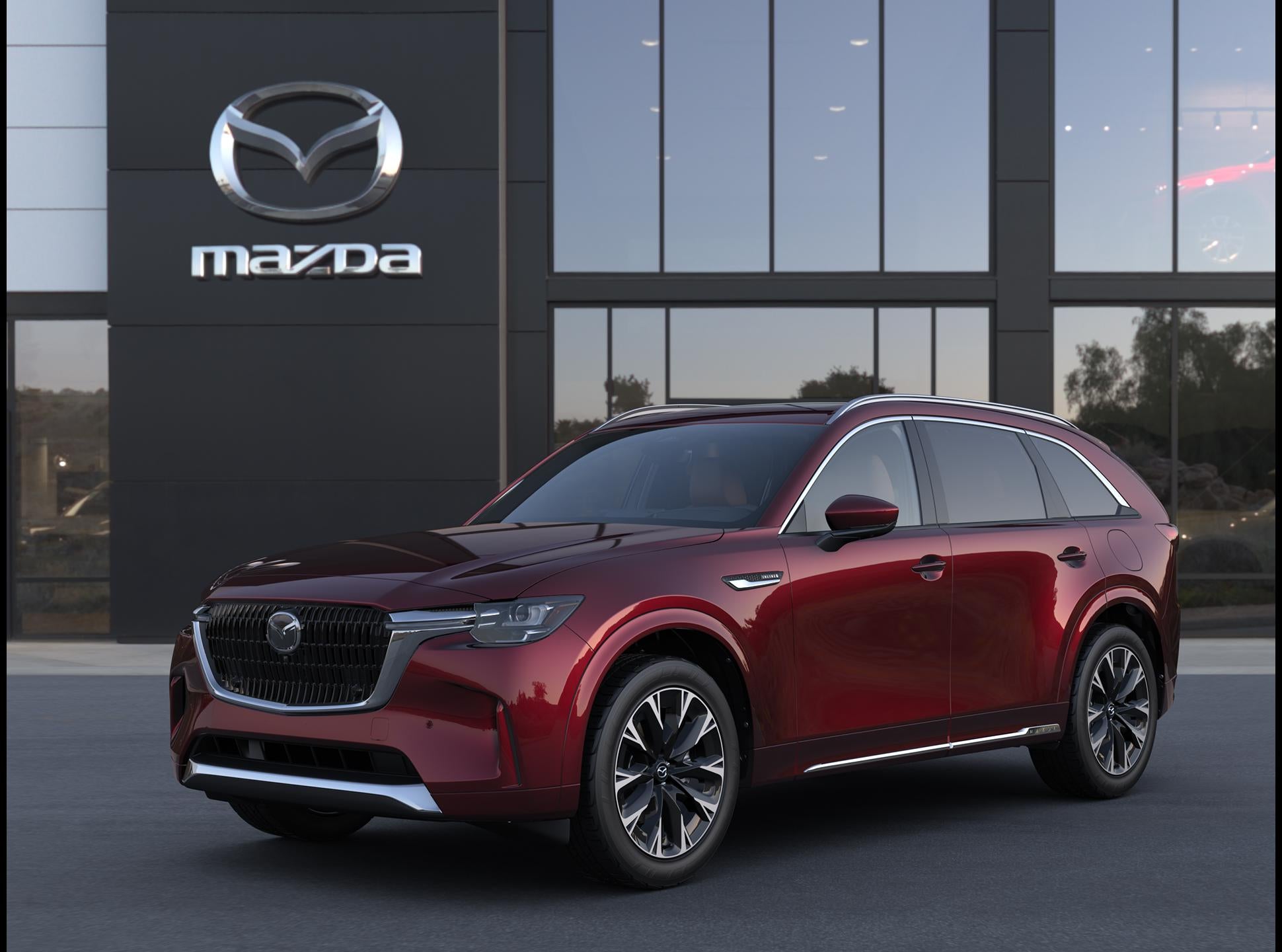 2026 Mazda Mazda CX-90 3.3 Turbo S Premium Plus in Artisan Red Premium — front three-quarter view