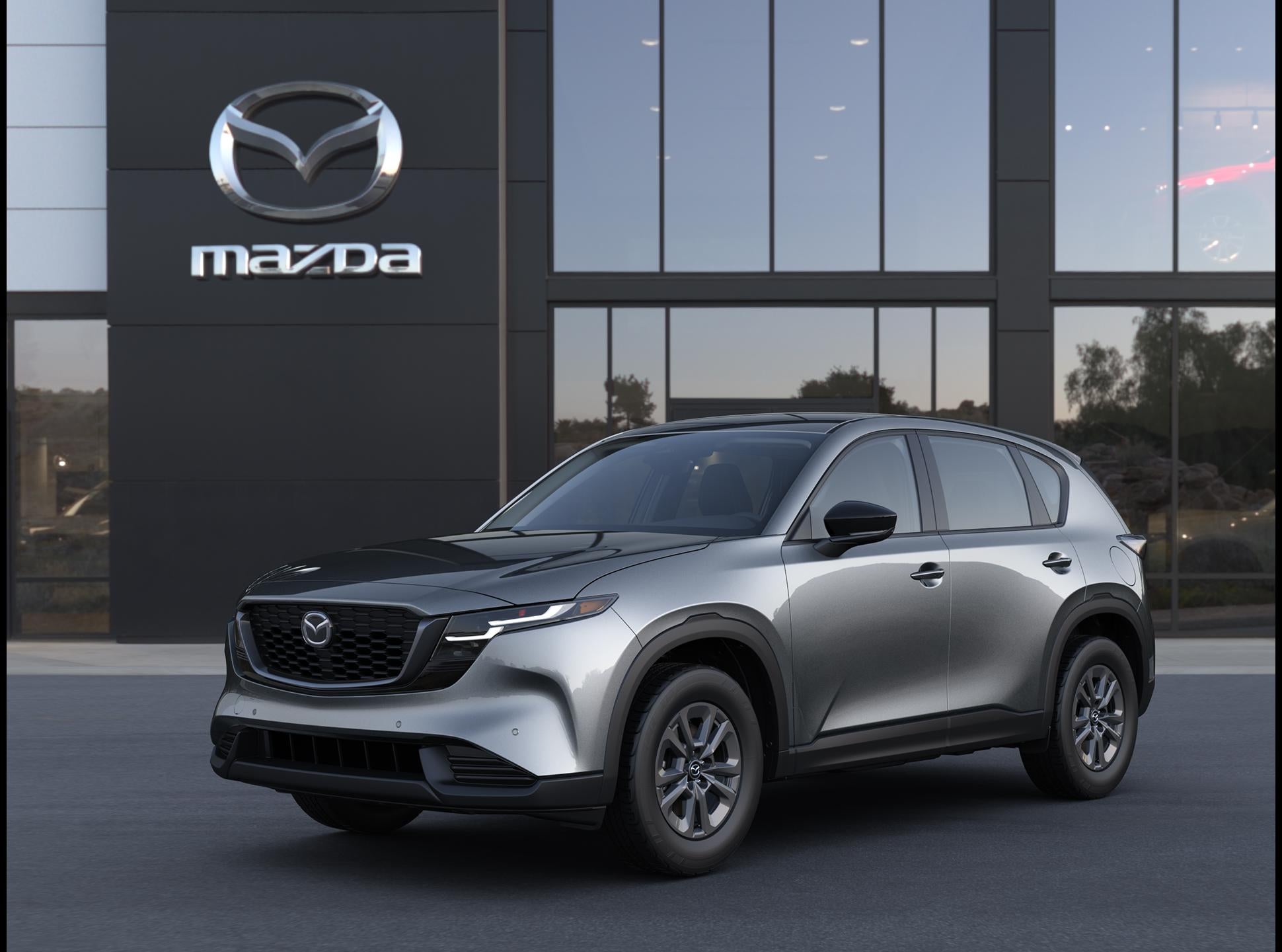 2026 Mazda Mazda CX-5 2.5 S AWD in Machine Gray Metallic — front three-quarter view