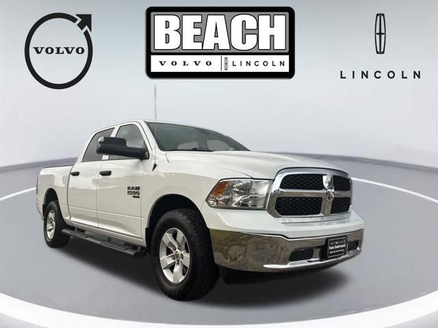 2023 RAM 1500 Classic SLT in Bright White Clearcoat — front three-quarter view