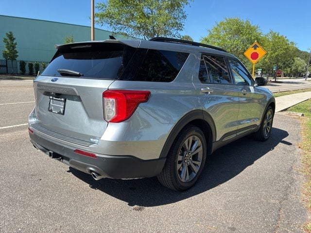 2024 Ford Explorer — rear three-quarter view