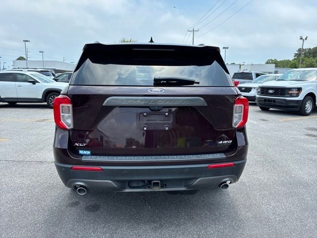 2022 Ford Explorer — interior view