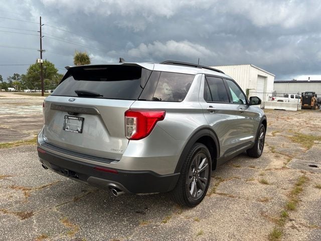 2023 Ford Explorer — rear three-quarter view