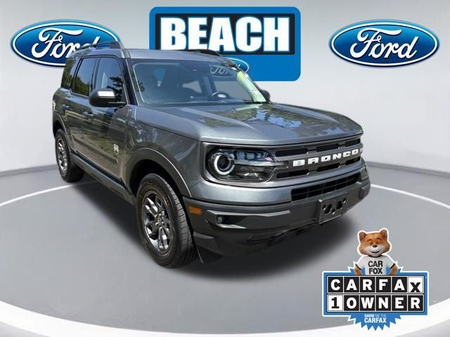 2024 Ford Bronco Sport Big Bend in Gray Metallic — front three-quarter view