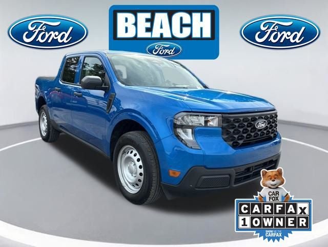 2025 Ford Maverick XL in Blue — front three-quarter view