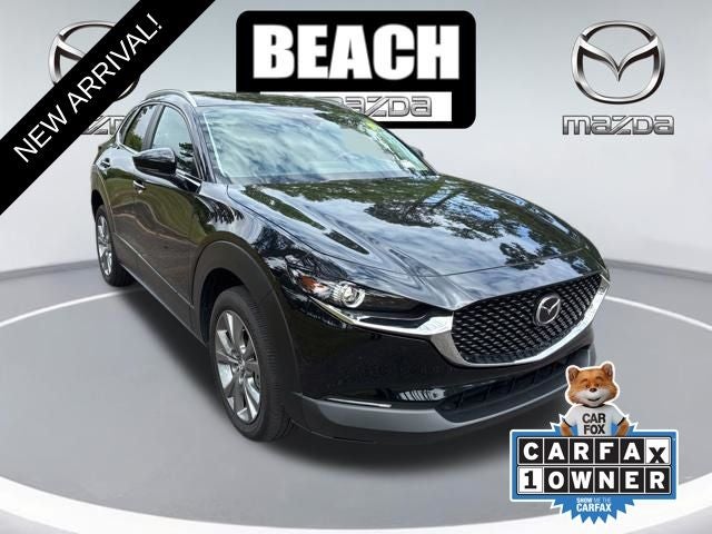2023 Mazda Mazda CX-30 2.5 S Select Package in Jet Black Mica — front three-quarter view