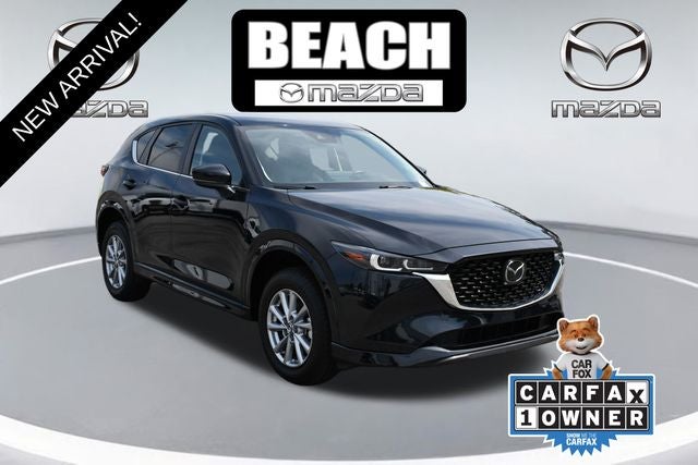 2025 Mazda Mazda CX-5 2.5 S Select Package in Jet Black Mica — front three-quarter view
