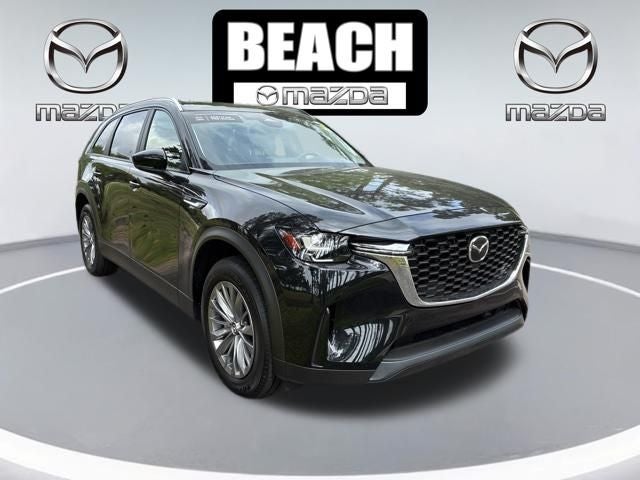 2026 Mazda Mazda CX-90 3.3 Turbo Select in Jet Black Mica — front three-quarter view